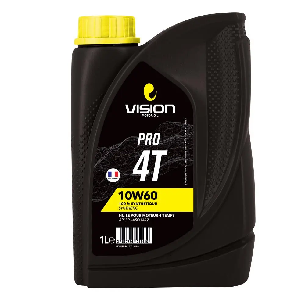 Vision Öl 4T 10W60 MA2 100 % Synthetisch 1L