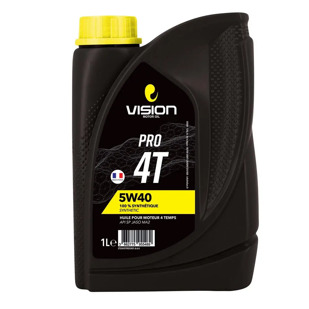 Vision Motoröl 4T 5W40 MA2 100 % synthetisch 1L
