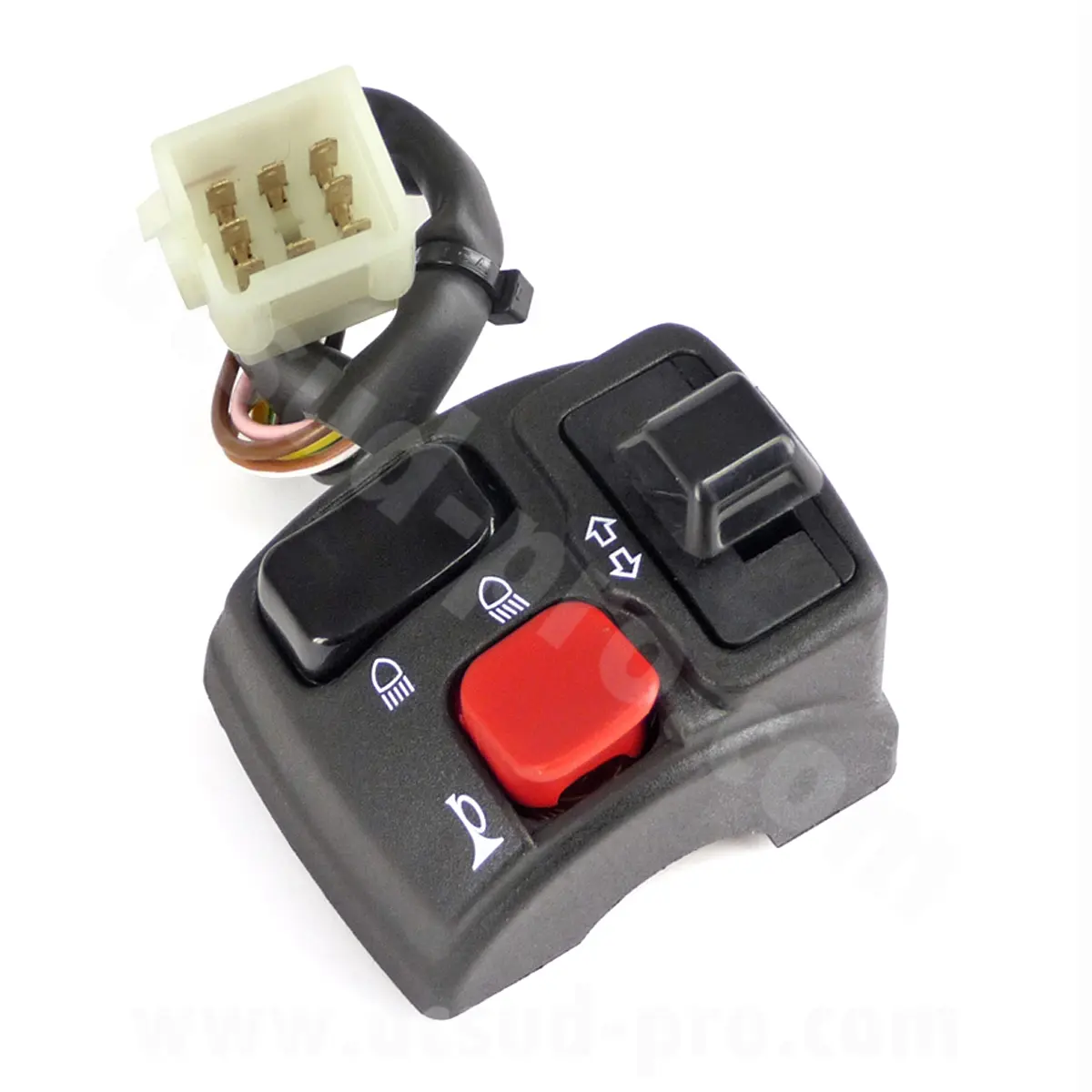 Comando-interruttore sinistro Domino MBK Booster 50 2000+, Yamaha BWS 50 2000+ — vista 4