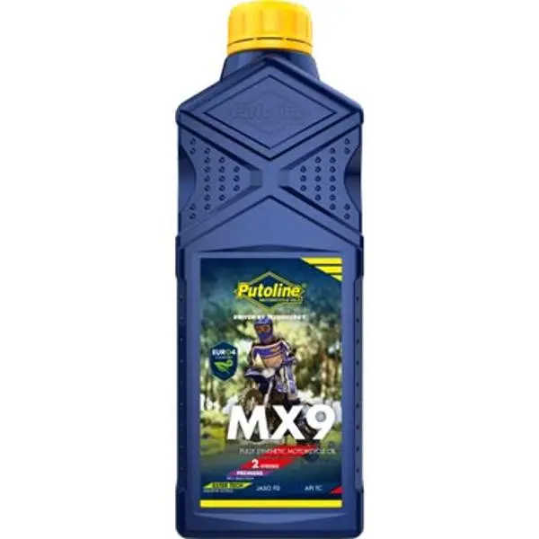 Mootoriõli 2T MX9 Ester tech 100% süntees 1L Putoline — 4. vaade