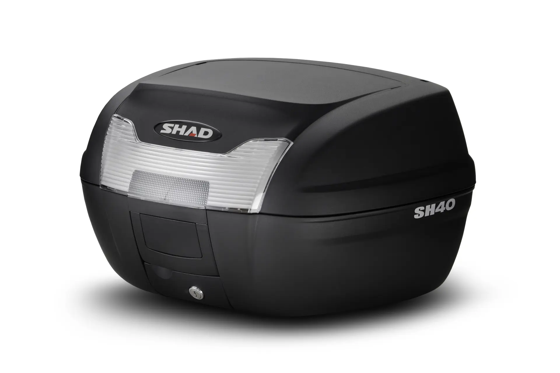 Sort Topcase 40 Liter Shad SH40 med monteringsplade — 7. billede