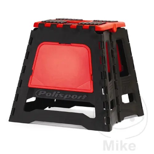 Polisport MX 可折叠越野摩托车起车架 黑红配色 (300 x 420 x 450 mm) — 第 7 视图