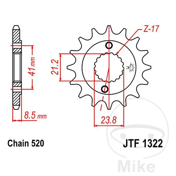 Drivhjul JT SPROCKETS