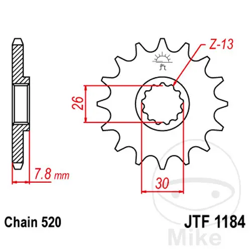 JT SPROCKETS フロント ドライブスプロケット