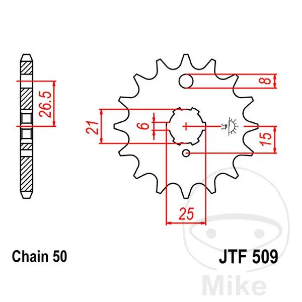 출력 스프로킷 JT Sprockets