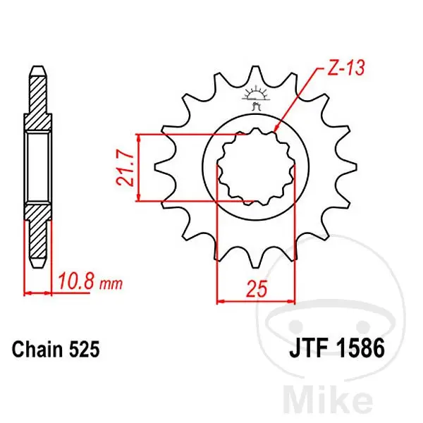 JT SPROCKETS Front Sprocket