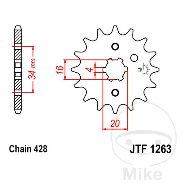 Ritzel vorne JT Sprockets