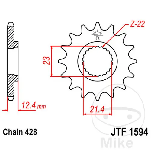 Ritzel vorne JT SPROCKETS