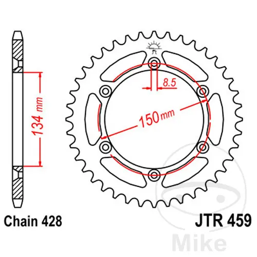 Couronne acier JT SPROCKETS