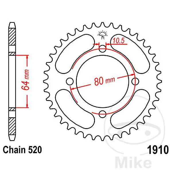 Couronne en acier JT SPROCKETS