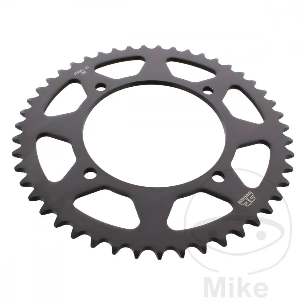 ترس خلفي JT SPROCKETS مسمط بالحث بتشطيب الزنك الأسود
