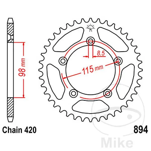 JT SPROCKETS Sprocket