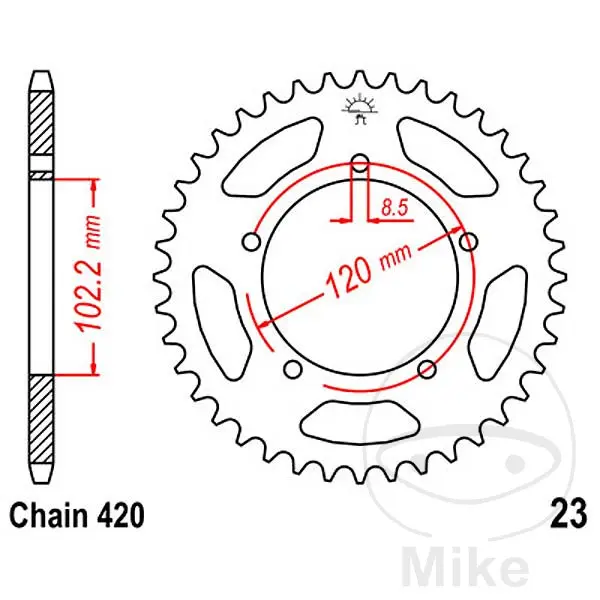 JT SPROCKETS Çelik Dişli
