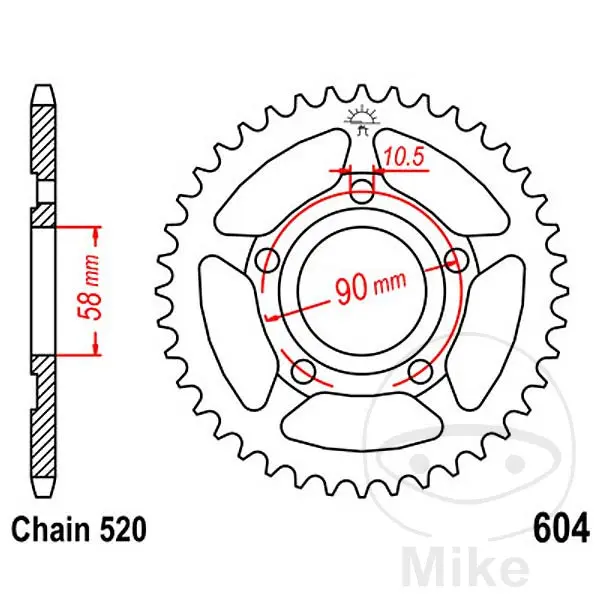 강철 스프로킷 JT SPROCKETS
