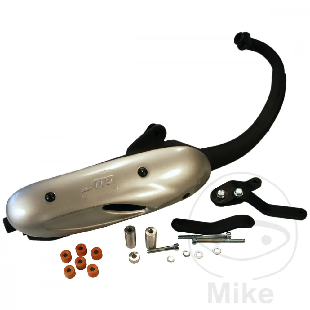 Leovince Sito Plus Adaptable Silencer for Gilera 50 Runner Pure Jet 2008+ and Aprilia 50 SR Factory (Piaggio carburetor engine) - Ref. 0732 — view 5