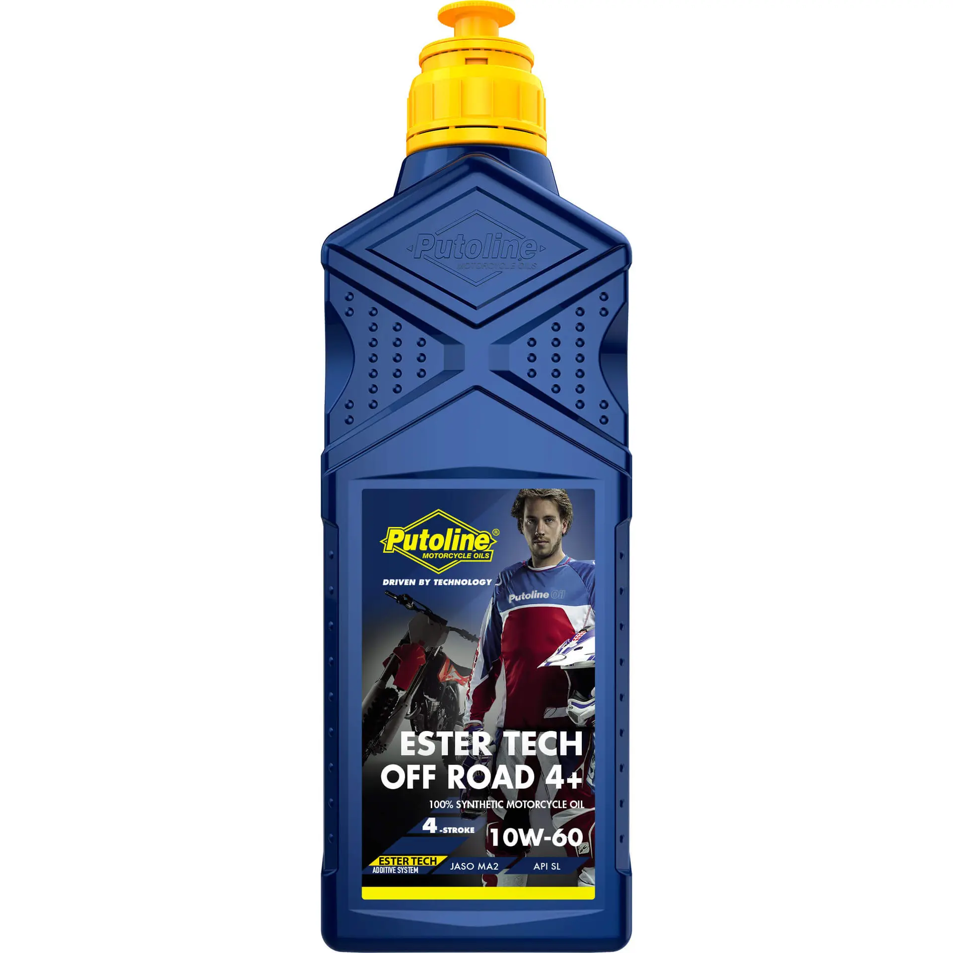 Motorový olej 4T Ester Tech Off Road 4+ 10W60 syntetický Putoline 70638 (1L) — pohled 7