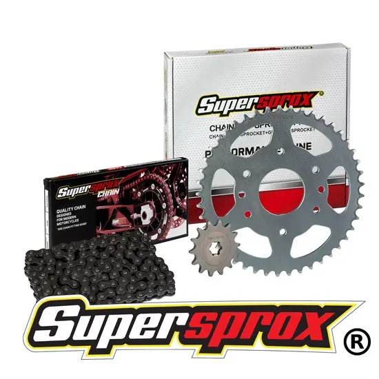 Kettenkit Supersprox passend für Honda 125 CBR-R 2011-2019 428 15x44 — Ansicht 4