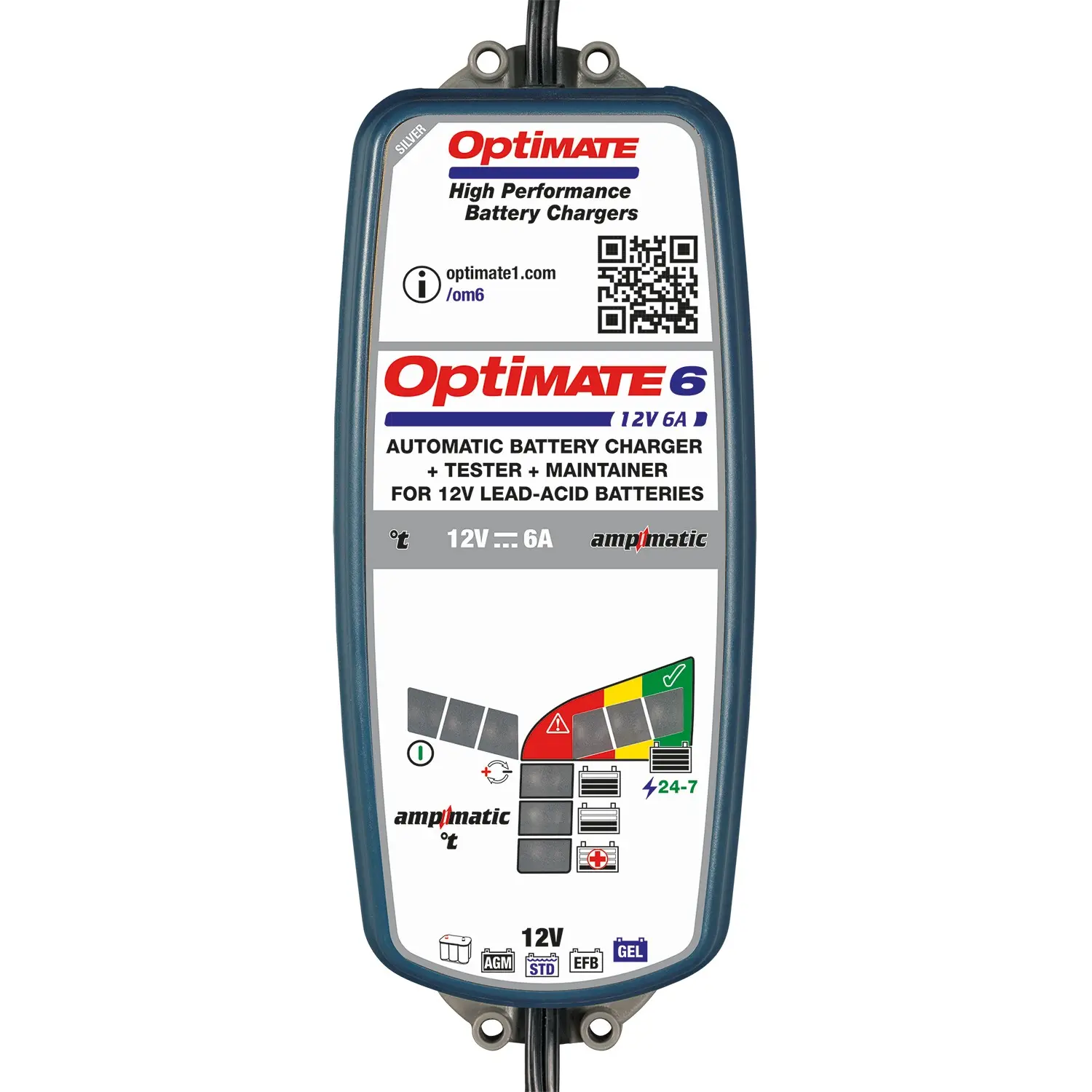 Ladegerät Optimate 6 Ampmatic 6A TM-360 — Ansicht 5