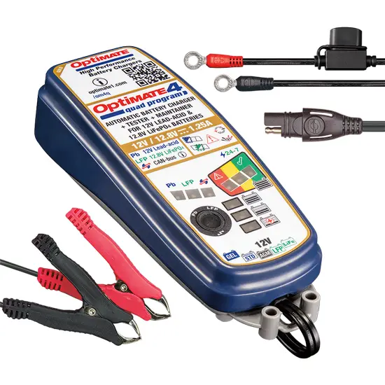 Batterieladegerät Optimate 4 Quad Program TM630 12V — Ansicht 5