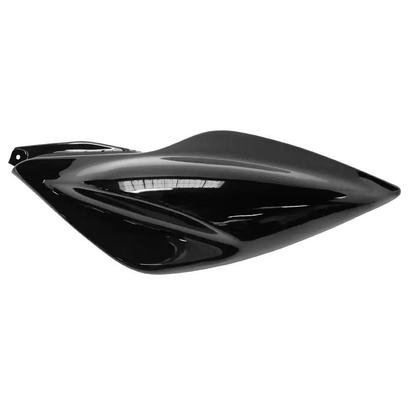 P2R MBK 니트로 50 1997-2012 / 야마하 애록스 50 1997-2012 호환 블랙 광택 왼쪽 후면 커버