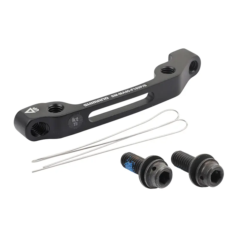 Adaptateur frein à disque VTT avant Shimano 160 mm étrier post-mount sur fourche international