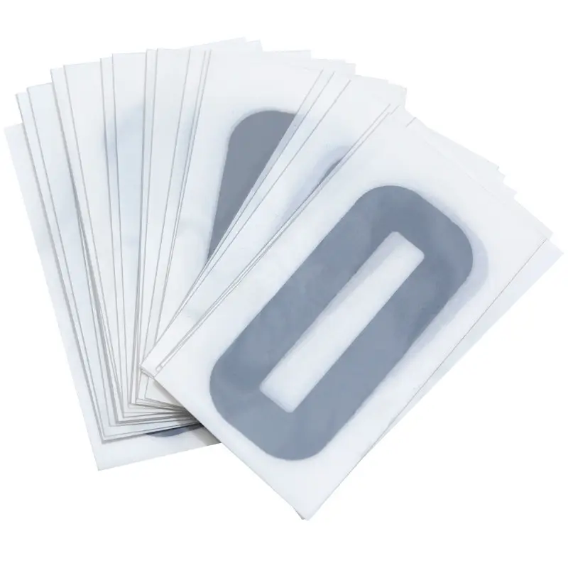 Chiffre plaque PVC moto-scooter 45 mm 0 TOP PLAQ (vendu par 10)