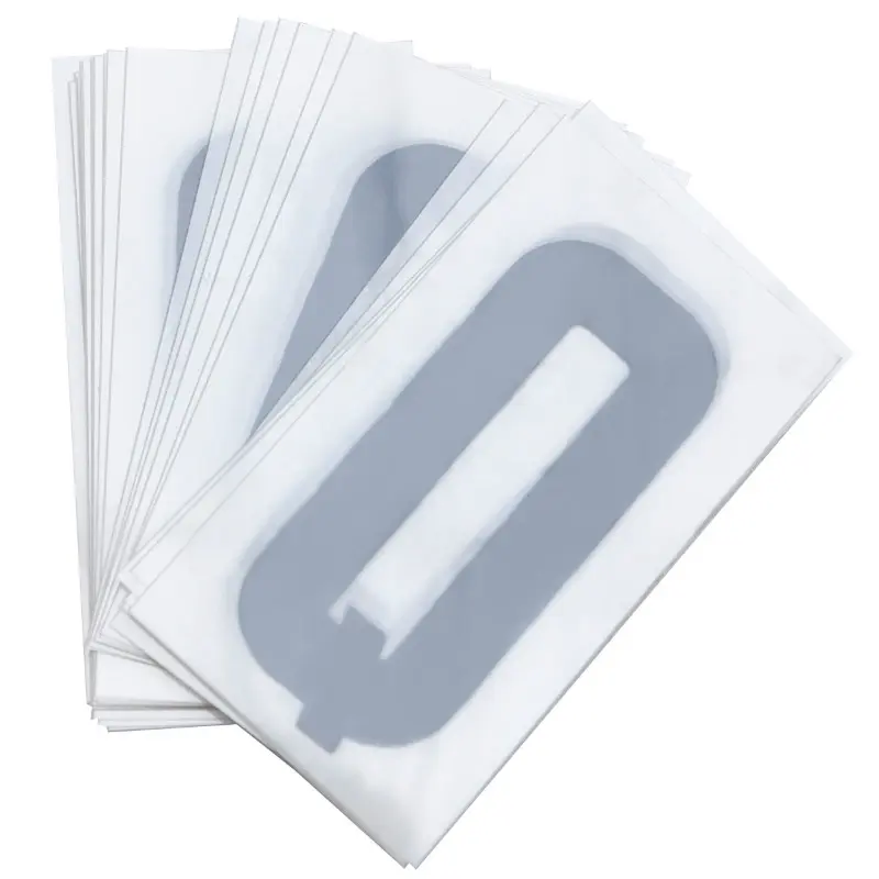 Lettre plaque PVC moto-scooter 45 mm Q - Lot de 10