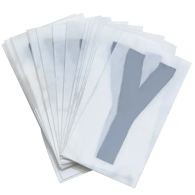 Lettre plaque PVC moto-scooter 45 mm Y - Lot de 10 - TOP PLAQ