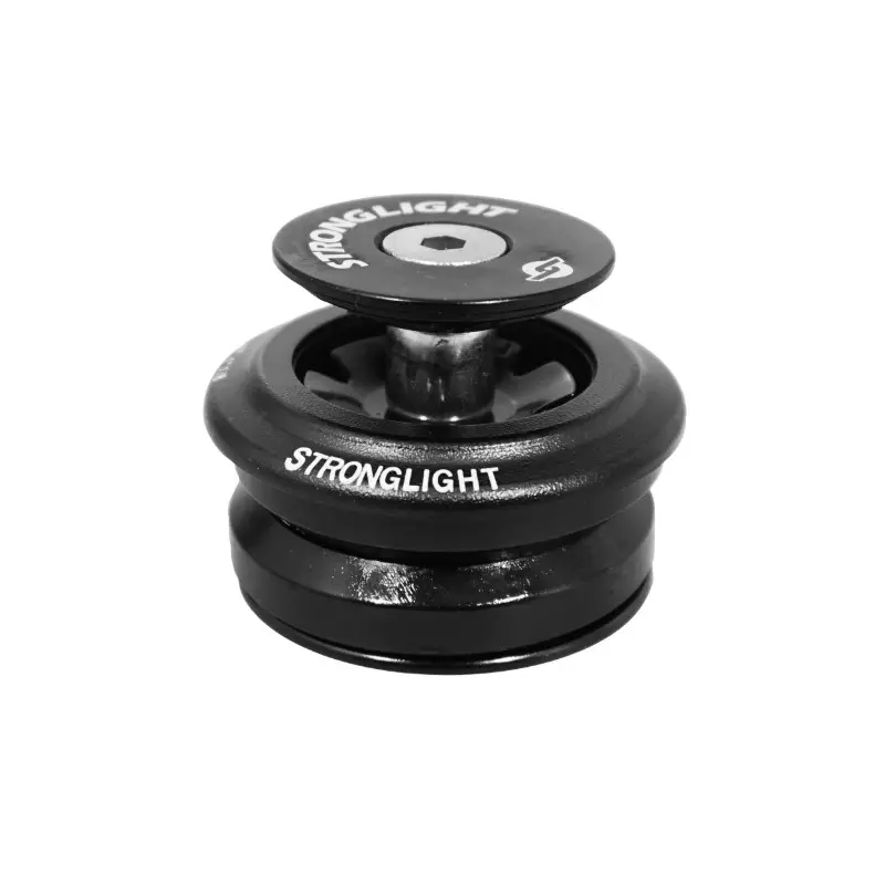 Jeu de direction intégré 1"1/8 Stronglight light-in acier noir (41,8 mm x 8 mm)