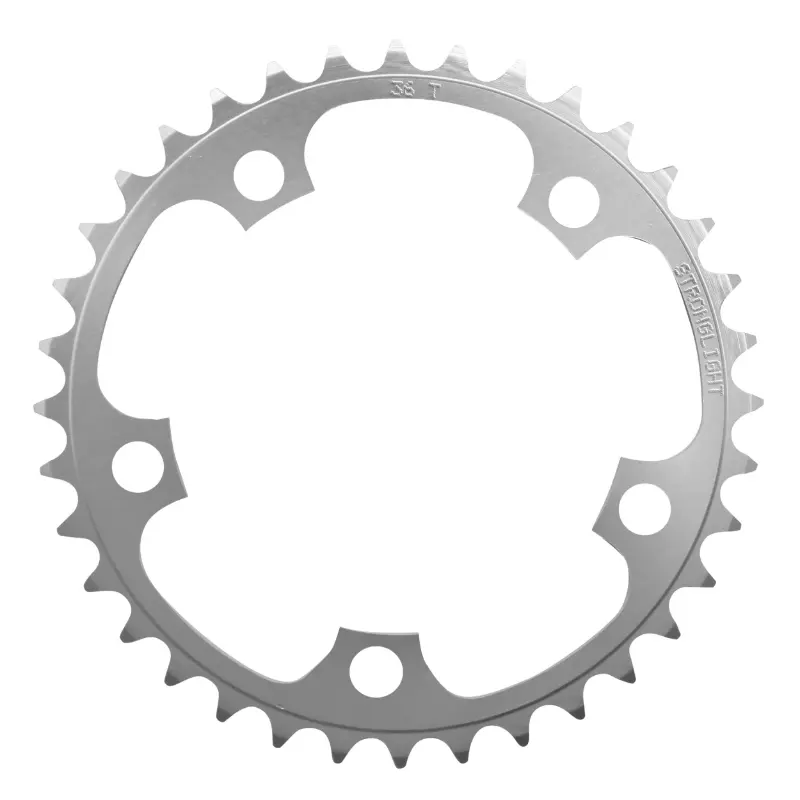 روڈ چین رِنگ 5BRA d.110 Stronglight dural 36DTS اندرونی چاندی قسم shimano 10-9V.