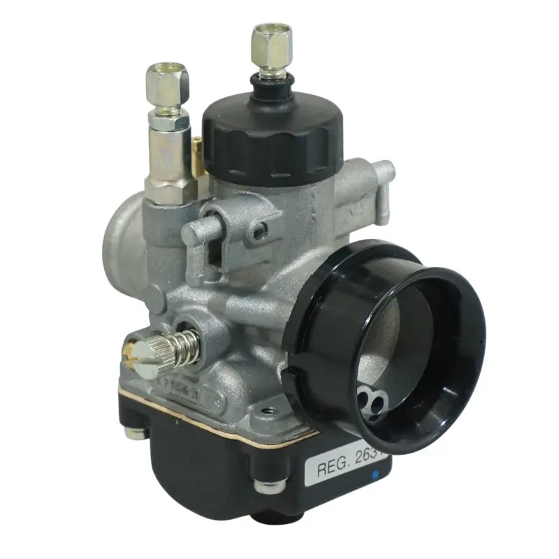 کاربوریٹر Dellorto PHBG 19 DS فلیکس ماؤنٹنگ ڈپریشن اور کیبل اسٹارٹر کے ساتھ (ref 2631M)