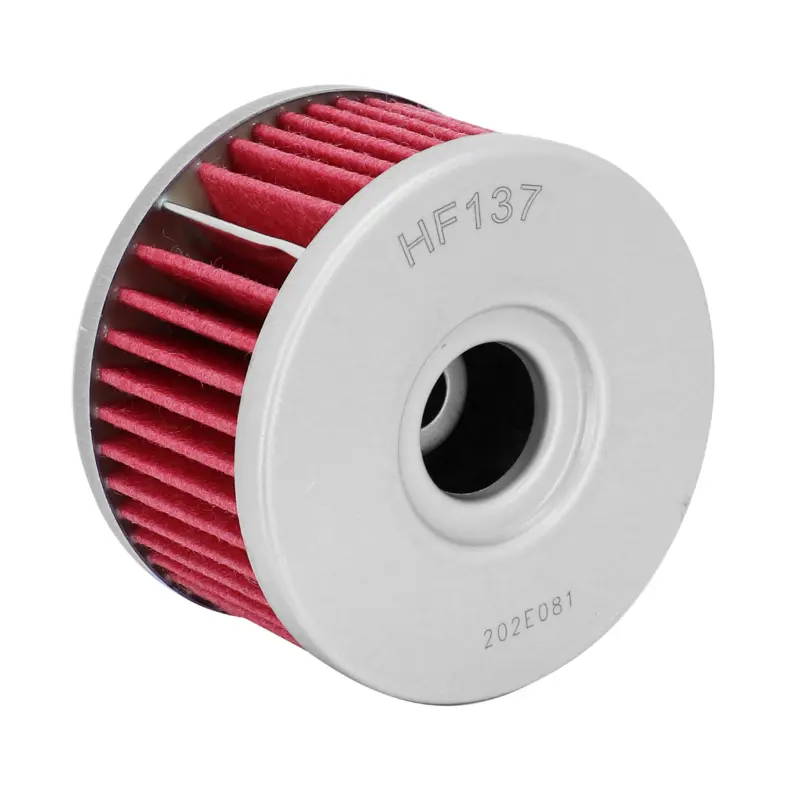 Hiflofiltro HF137 Ölfilter passend für Suzuki DR 500, DR 600, DR 650, DR 800 (60x37mm) — Ansicht 4