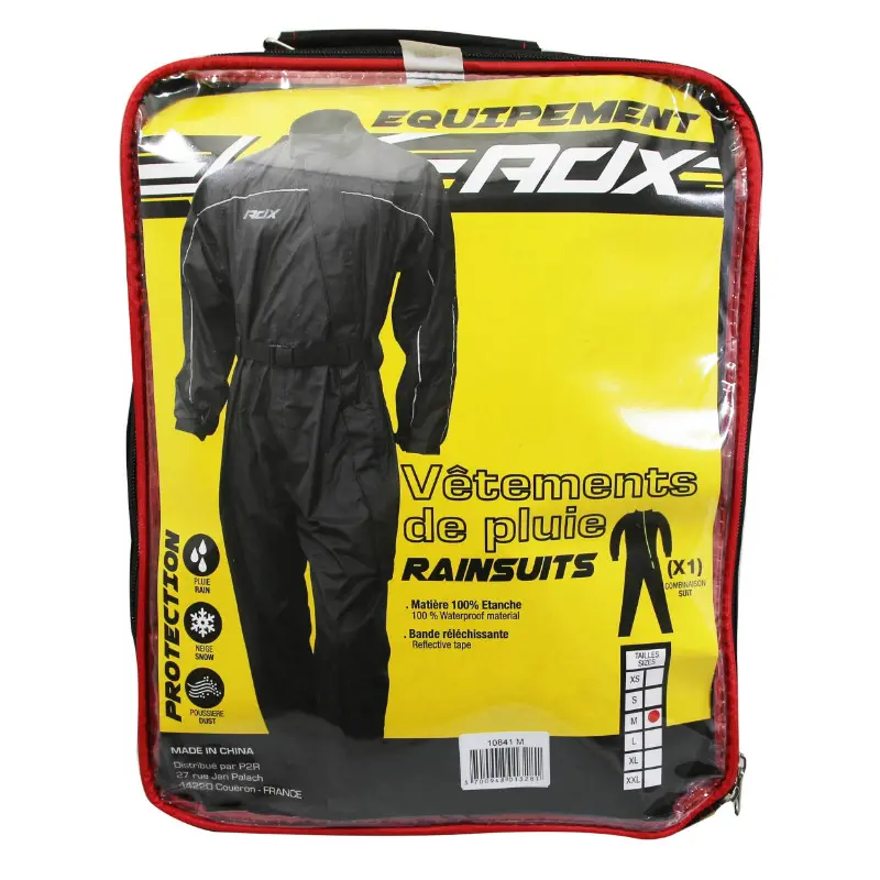 Regenoverall ADX schwarz XL