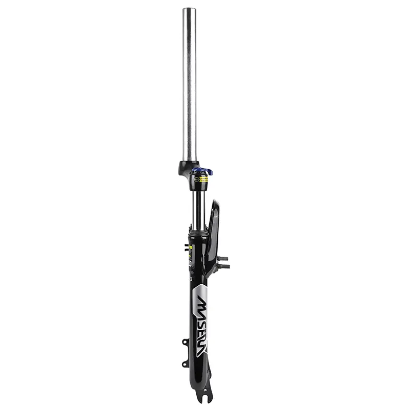 MTB-Gabel 27,5" Zoom 386MLO mit Feder schwarz verstellbar-sperrbar Federweg 60 mm glatter Steuersatz 296 mm 1"1/8-28,6 Außengewinde kompatibel V-Brake-Scheibe — Ansicht 3