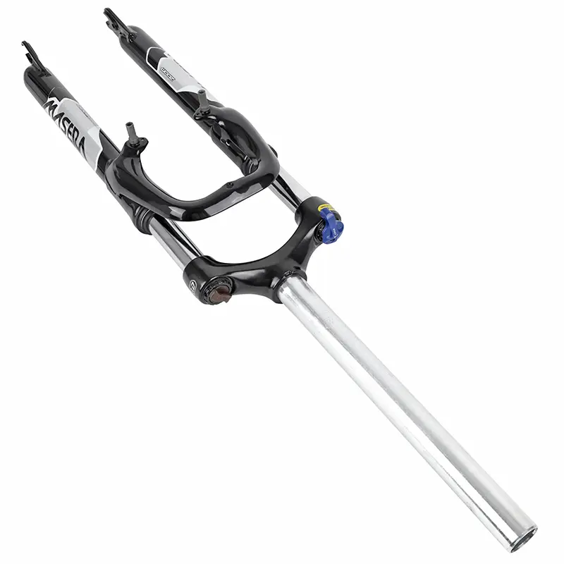 MTB-Gabel 27,5" Zoom 386MLO mit Feder schwarz verstellbar-sperrbar Federweg 60 mm glatter Steuersatz 296 mm 1"1/8-28,6 Außengewinde kompatibel V-Brake-Scheibe — Ansicht 5