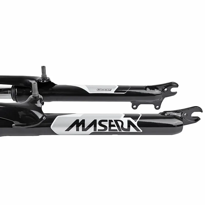MTB-Gabel 27,5" Zoom 386MLO mit Feder schwarz verstellbar-sperrbar Federweg 60 mm glatter Steuersatz 296 mm 1"1/8-28,6 Außengewinde kompatibel V-Brake-Scheibe — Ansicht 6