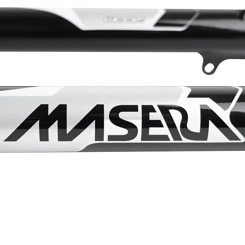 MTB-Gabel 27,5" Zoom 386MLO mit Feder schwarz verstellbar-sperrbar Federweg 60 mm glatter Steuersatz 296 mm 1"1/8-28,6 Außengewinde kompatibel V-Brake-Scheibe — Ansicht 7
