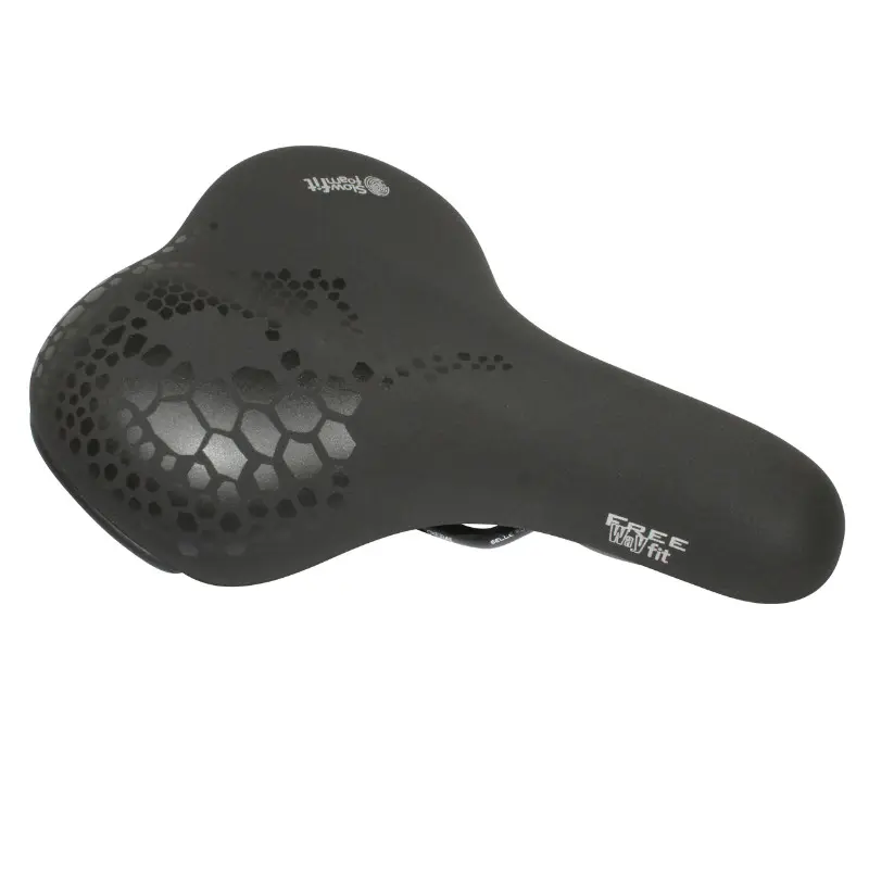 رائل فری وے فٹ ٹریکنگ فارم میموری سیڈل، معتدل سائیڈ سپورٹ، سیاہ 260x188mm 520g