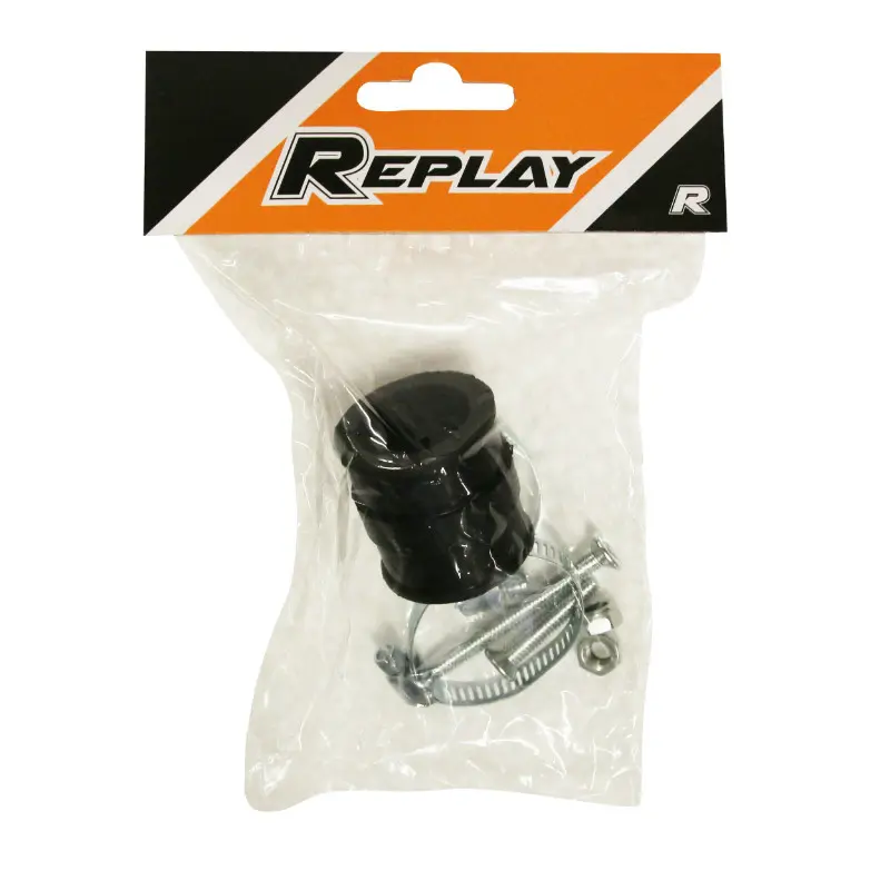 Vergaserstutzen Replay minarelli 50 AM6-MBK 50 x-power-yamaha 50 tzr-derbi 50 senda-peugeot 50 xps-gilera 50 smt-rieju 50 RS1 (für phbn-phva, Innendurchmesser 20MM) — Ansicht 2