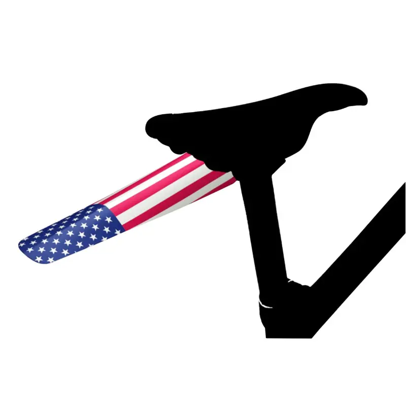 도로/MTB용 클립식 후면 펜더 벨록스 USA 컬러 — 3번째 뷰