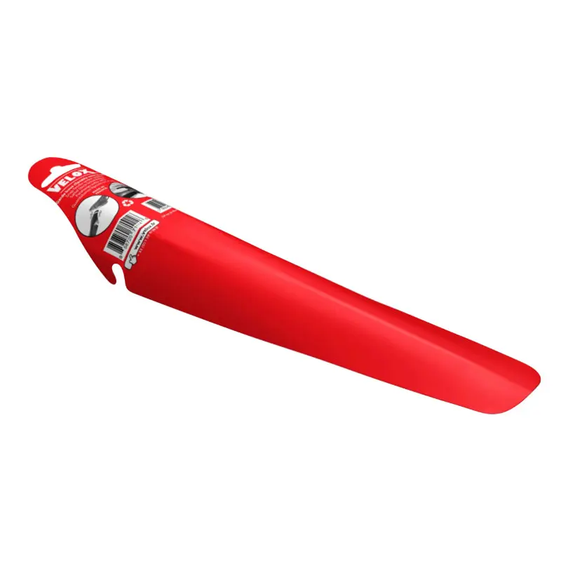 Garde-boue route-VTT clipsable arrière Velox rouge