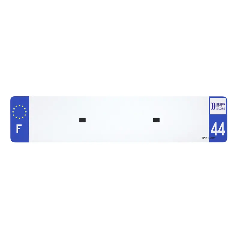 自動車用プレートバンド 520X110 PVC無地用 44-EURO (単品販売)