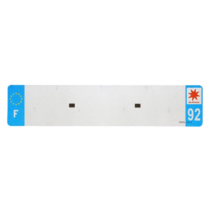 Kennzeichenband 520X110 für PVC-Rohling ab Zulassung 92-EURO (stückweise verkauft)