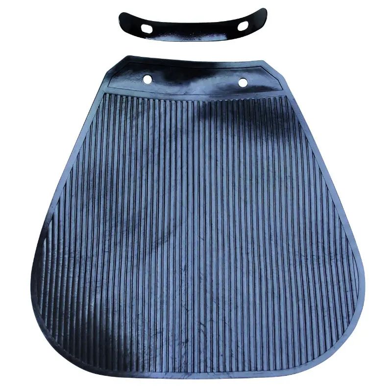 Bavette de garde-boue avant cyclo adaptable Solex 3800 noir avec support de fixation