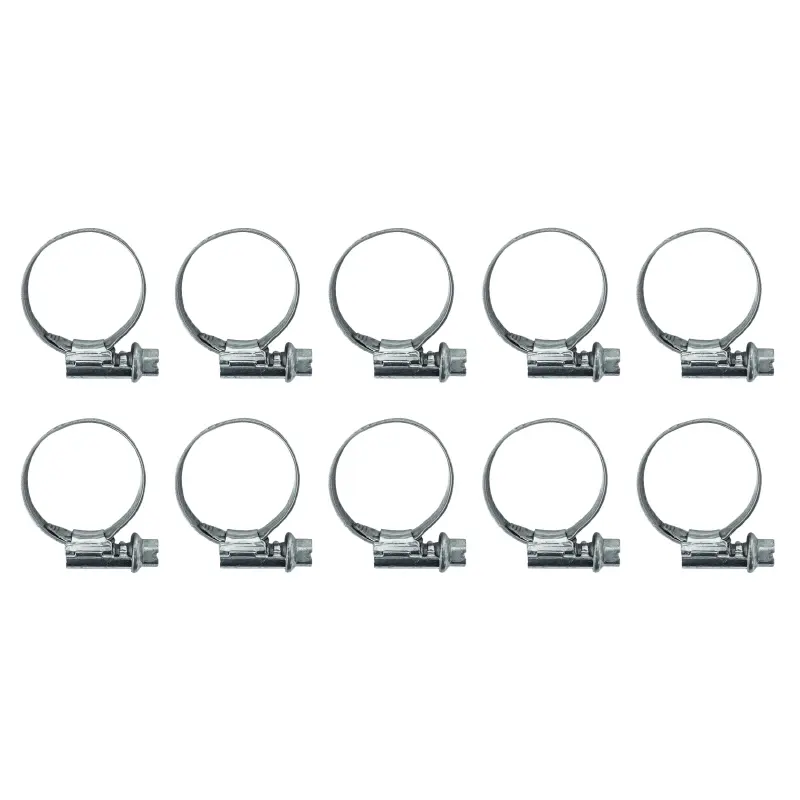 金属製ラチェットホースクランプ 16～25mm 幅9mm セレクション P2R (10個入り)
