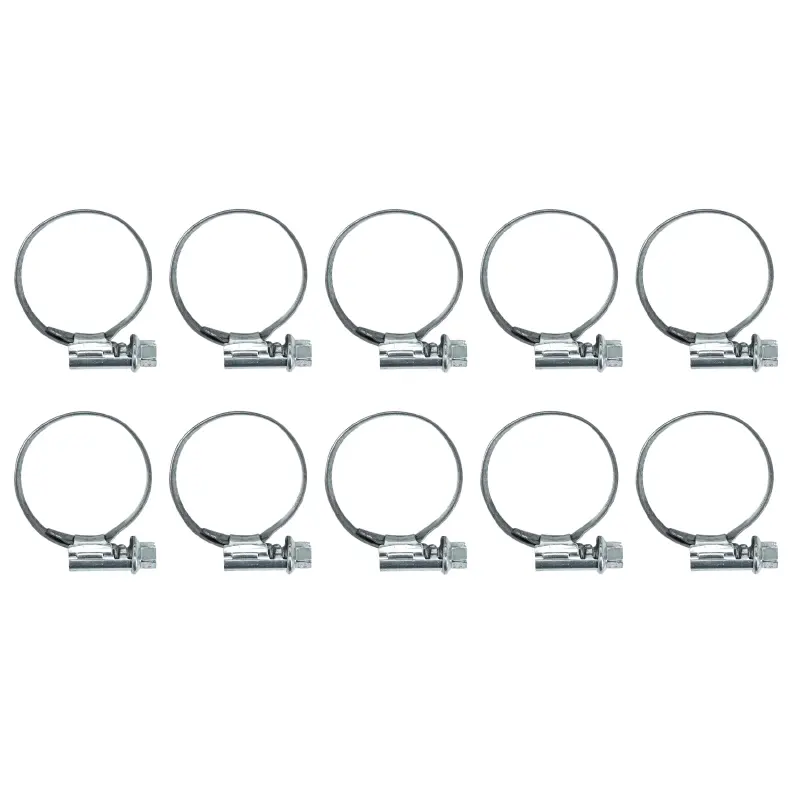 Collier de serrage métal à crémaillère 23 à 32 mm largeur 9 mm (10 pièces) Sélection P2R
