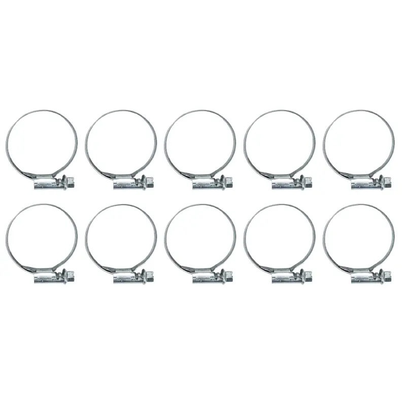 金属製ラチェット式ホースクランプ 25~40mm 幅9mm セレクション P2R (10個入り)