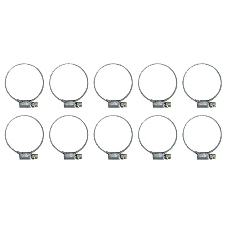 Collier de serrage métal à crémaillère 32-50 mm (10 pièces) largeur 9 mm P2R