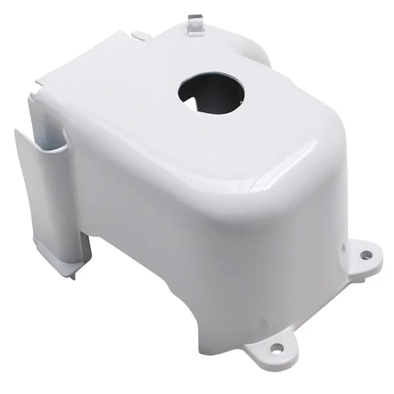 Coiffe cache-cylindre P2R blanc MBK 50 Booster / Yamaha 50 BWS
