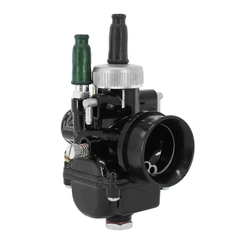 Carburateur P2R PHBG 19 mm racing noir montage souple avec dépression et graissage